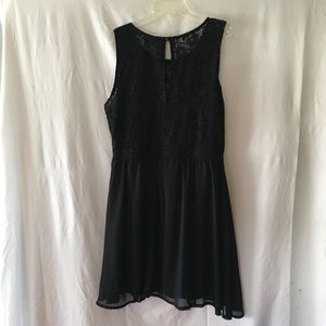 ALMOST FAMOUS   SIZE XL BLACK MINI DRESS